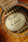 Fender FA-345CE Auditorium, Laurel Fingerboard, 3-Color Tea Burst