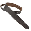 GUITAR STRAPS USA  LEATHER BROWN