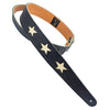 LEATHER SERIES  CUT OUT WHITE STARS